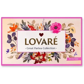 Набір пакетованих чаїв Lovare Great Party асорті 18 шт. (72878)