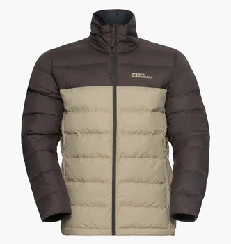 Пуховик Jack Wolfskin Ather Down Grey/Beige 1207681-5940 L