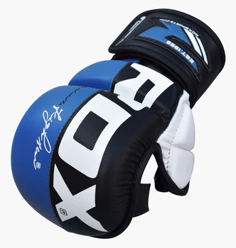 Перчатки RDX Grappling Gloves Rex T6 Plus Blue/Black GGR-T6U XL