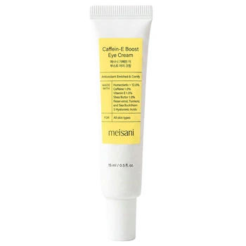 Крем с кофеином и витамином E для кожи вокруг глаз Meisani CAFFEIN-E BOOST EYE CREAM, 15 мл