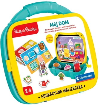 Zabawka edukacyjna Clementoni Edukacyjna walizeczka Mój Dom (50391)