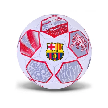 Мяч футбольний Barcelona FB25540(Red) розмір №5 PVC 310 гр