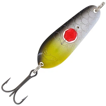 Блесна Kuusamo Rasanen 70mm 20g бусинка #BL/S/Ye-S UV