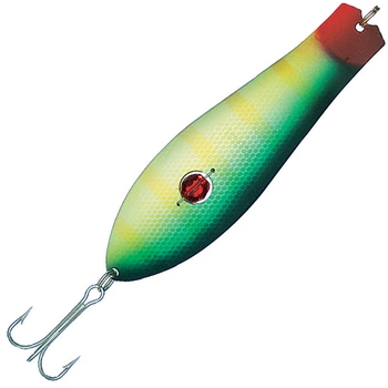 Блесна Kuusamo Professor 0 130mm 44g бусинка #GR/FYe/S-S