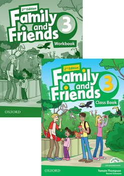 Комплект Family and Friends 3 (2nd edition) Книга и тетрадь
