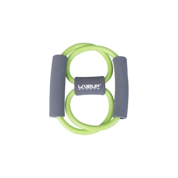 Эспандер-восьмерка LiveUp SOFT EXPANDER для фитнеса и тренировок, мягкий, с низким сопротивлением (5E97A6BE84C5)