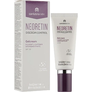 ГельКрем освітлювальний проти пігментації Neoretin GelCream Pigment Lightener SPF50 Cantabria Labs 40 мл