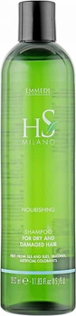 Шампунь для сухого й ослабленого волосся NOURISHING Shampoo For Dry And Damaged Hair HS Milano, 350 мл