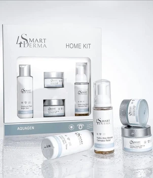 Набір для зволоження всіх типів шкіри Гідроквартет Aquagen Home Kit Smart4Derma 4 позиції