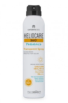 Дитячий сонцезахисний спрей Heliocare 360º Pediatrics Transparent Spray SPF 50+ Cantabria Labs 200 мл