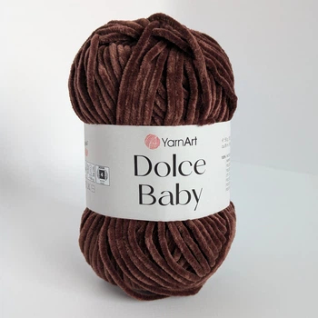 Пряжа YarnArt Dolce Baby №775 коричневий