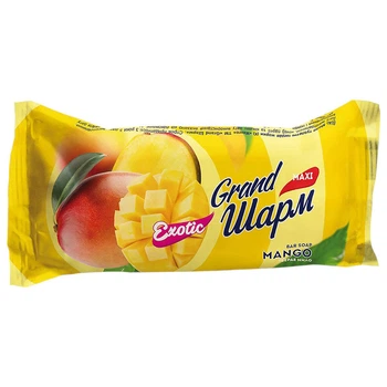 Мыло туалетное жесткое "Grand Шарм", Манго, 125 г - 518204