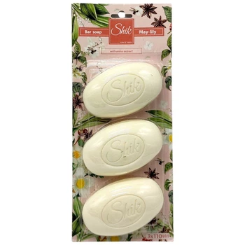 Мило туалетне "Shik. Квіти кохання. Конвалія", 3x110г - 677169