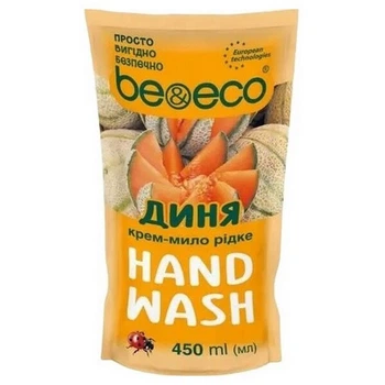 Крем-мыло жидкое антибактериальное Be&Eco Дыня, дой-пак 450 мл - 521065
