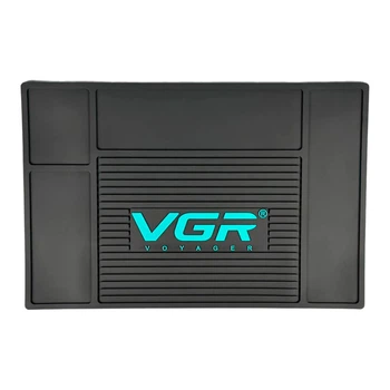 Парикмахерский коврик VGR G0045-1K1, Черный - 701357