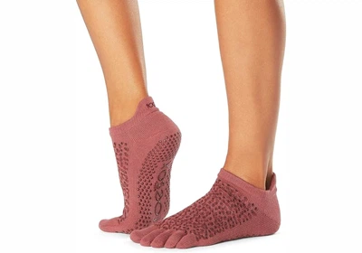 Носки для йоги ToeSox Full Toe Low Rise Grip Mesa Wild M (39-42.5)