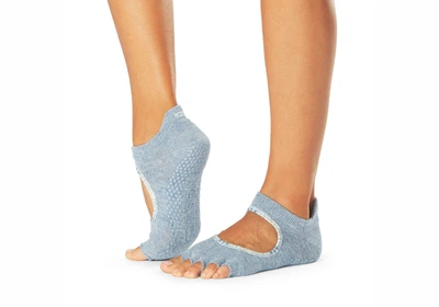 Носки для йоги ToeSox Half Toe Bellarina Grip Sky Ikat M (39-42.5)