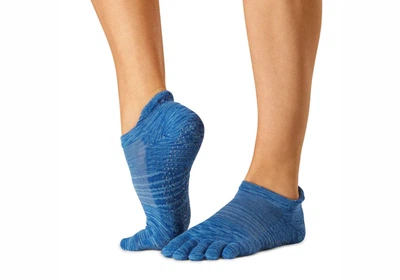 Носки для йоги ToeSox Full Toe Low Rise Grip Innovate Tec M (39-42.5)