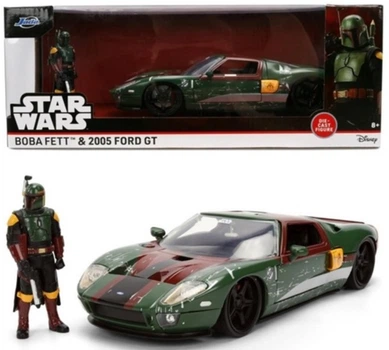 Model kolekcjonerski auta Jada Star Wars Ford GT 2005 1:24 z figurką (4006333105579)