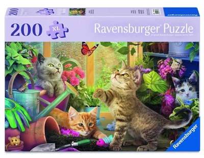 Пазл Ravensburger Feel Well Жартівливі коти 200 елементів (12001735) (4005555017356)