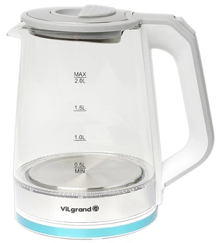 Чайник електричний Vilgrand VL1209GK white