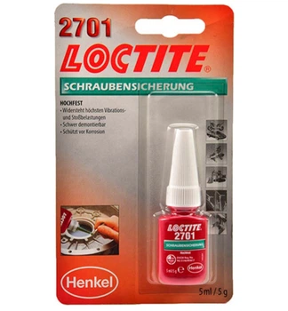 Фіксатор різі 2701 анаеробний, високої міцності 5 мл Loctite