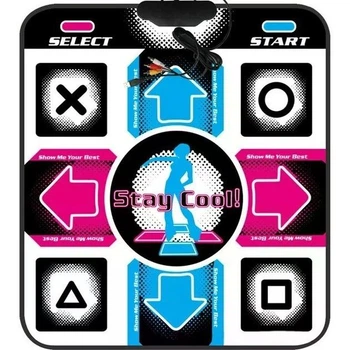 Танцевальный коврик X-TREME Dance MAT для PC и TV 95×85 см, музыкальный игровой dance mat с USB и AV-подключением