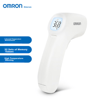 Инфракрасный термометр для лба OMRON, электронный термометр для младенцев и маленьких детей, бесконтактный термометр с быстрым измерением температуры за 1 секунду, K7100