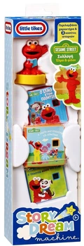 Набір історій Little Tikes Sesame Street Elmo & Friends для Story Dream Machine + фігурка – грецька версія (174773) (50743174773)