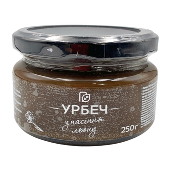 Урбеч (паста) из семян льна 250 г