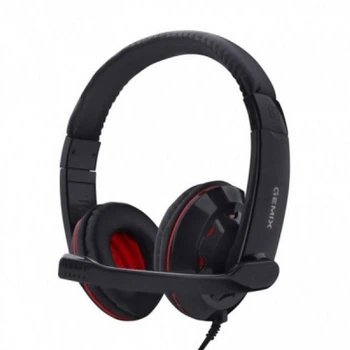 Наушники проводные игровые Gemix HP-220MV гарнитура с микрофоном Black