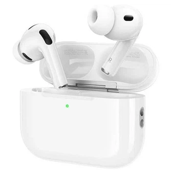 Беспроводные вакуумные Bluetooth наушники HOCO EW98 TWS BT гарнитура с микрофоном с шумоподавлением ANC White