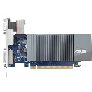 Видеокарта ASUS PCI-Ex NVIDIA GeFORCE GT 710 2 GB DDR5 ( 64 BIT ) ( DVI, VGA, HDMI ) Б/У