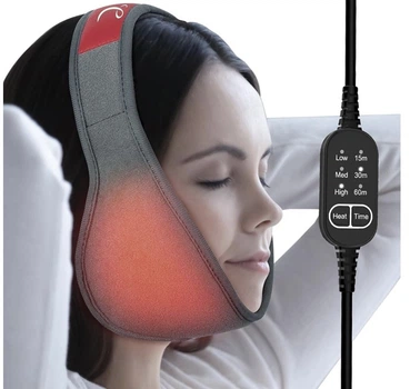 Грелка для лица Comfytemp, USB, 3 уровня нагрева, таймер - для челюсти, подбородка и зубов мудрости