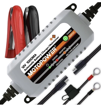 Зарядное устройство MOTOPOWER MP00205B 12V 1000mA