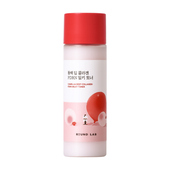 Молочный тонер ROUND LAB Camellia Deep Collagen PDRN Milky Toner 150 мл