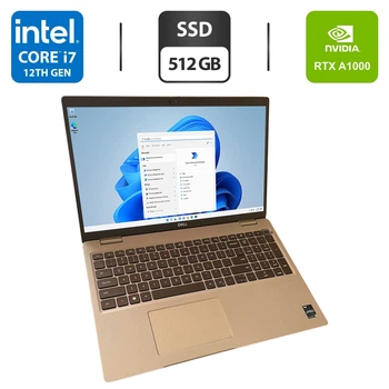 Мобільна робоча станція Dell Precision 3571 / 15.6" (1920x1080) IPS / Intel Core i7-12800H (14 (20) ядер по 3.7 - 4.8 GHz) / 16 GB DDR5 / 512 GB SSD / nVidia RTX A1000, 4 GB GDDR6, 128-bit / WebCam б/в