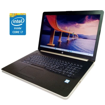 Ноутбук Б-клас HP Pavilion 17 by0063cl / 17.3" (1600x900) TN Touch / Intel Core i7-8550U (4 (8) ядра по 1.8 - 4.0 GHz) / 16 GB DDR4 / 256 GB SSD NVMe / Intel UHD Graphics 620 / WebCam б/в