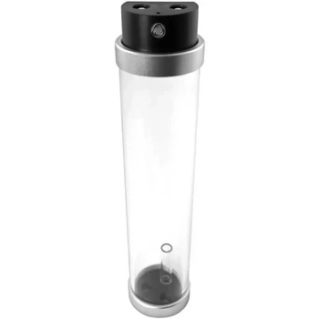Резервуар Singularity Computers Protium reservoir 250mm - acetal, black / silver (SC-PROTIUM-L-SA)