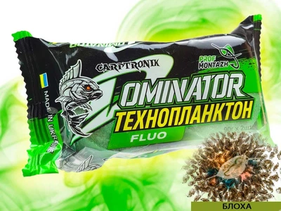Технопланктон Prof Montazh DOMINATOR FLUORO 2х90г Блоха