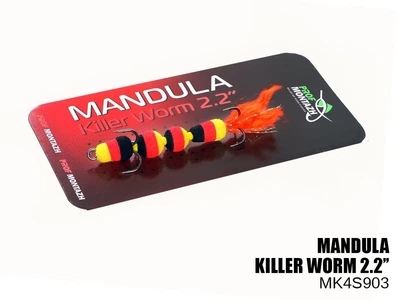 Мандула Prof Montazh Killer Worm 4S903 снасть на хищника 55 мм