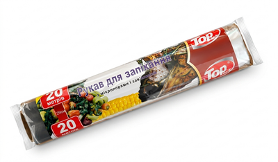 Рукав для запікання Toppack 29 см 20 м зі стрічкою