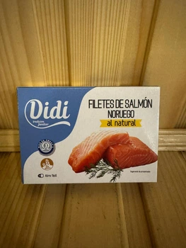 Філе лосося Didi Filetes De Salmon Noruego Al Natural у власному соку 115 гр
