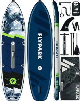 Надувная SUP доска для плавания FLYPARK 335 см Ice Fog Gray (SUP5021609)