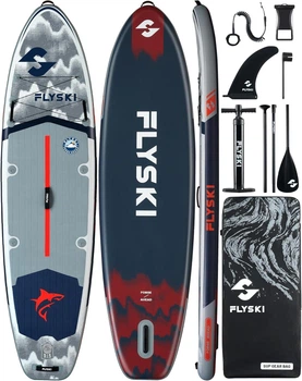 Надувная SUP доска для плавания FLYSKI 335 см Forge Gray (SUP5021692)