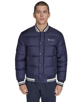 Чоловічий пуховик-бомбер Champion Premium Retro Heritage Edition XL Синій