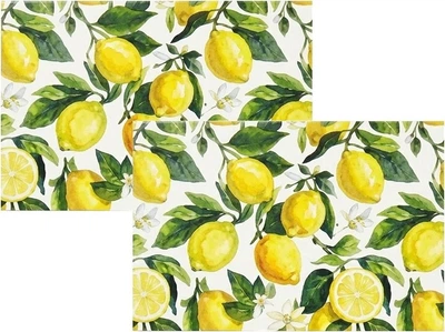 Набор сервировочных салфеток Ardesto Sicilian lemons ART15LM 30х45 см 2 шт