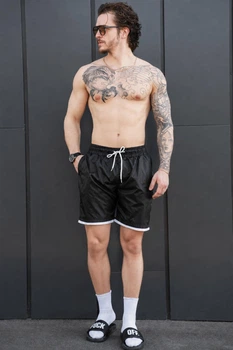 Чоловічі Пляжні Шорти Для Купання Without Bruno 2XL Black