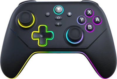 Gamepad bezprzewodowy Snakebyte Gamepad Pro S2 do Nintendo Switch 2 Black (4039621923906)