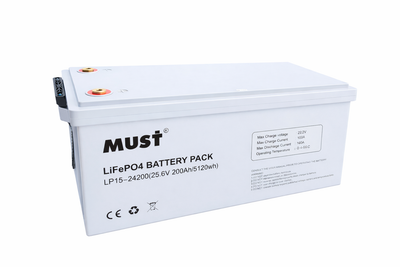 Літієвий акумулятор Must LFP 24-200 LiFePo4 200 Ач 24 В